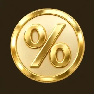 Gold percent coin — Winshark