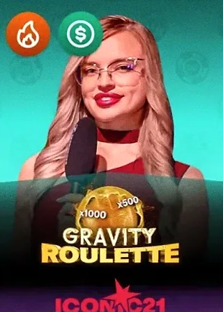 Gravity Roulette live game cover