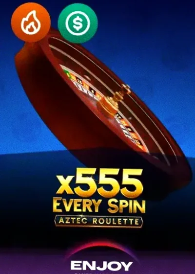Aztec Roulette x555 live game cover