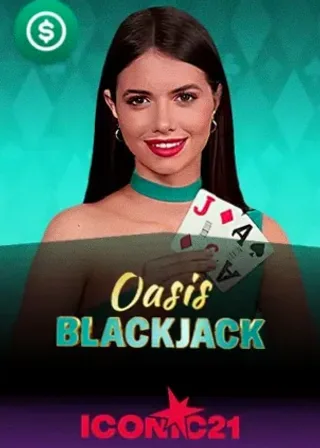 Oasis Blackjack live game cover