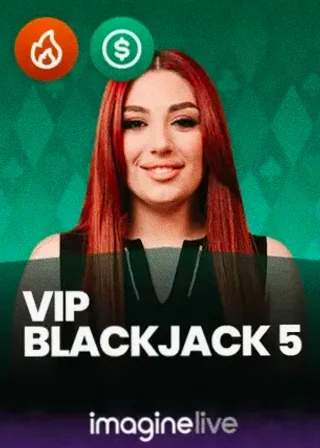 VIP Blackjack 5 live game cover