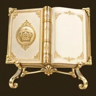 Ornate open book — Winshark