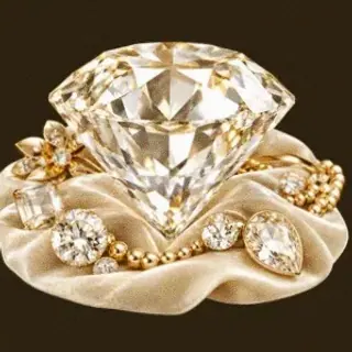 Faceted diamond gemstone — Winshark