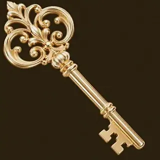 Ornate antique key — Winshark