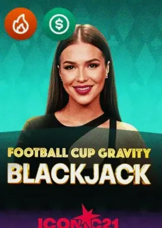 Football Cup Gravity Blackjack live game cover